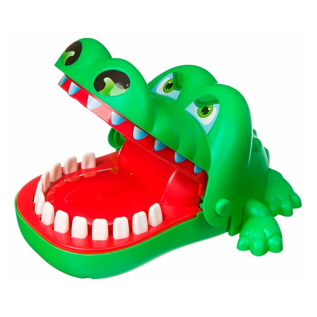 Jogo Jacaré Mordida Morde Dedo Infantil Brinquedo Divertido De Suspense Crianças Família

 - For Kids