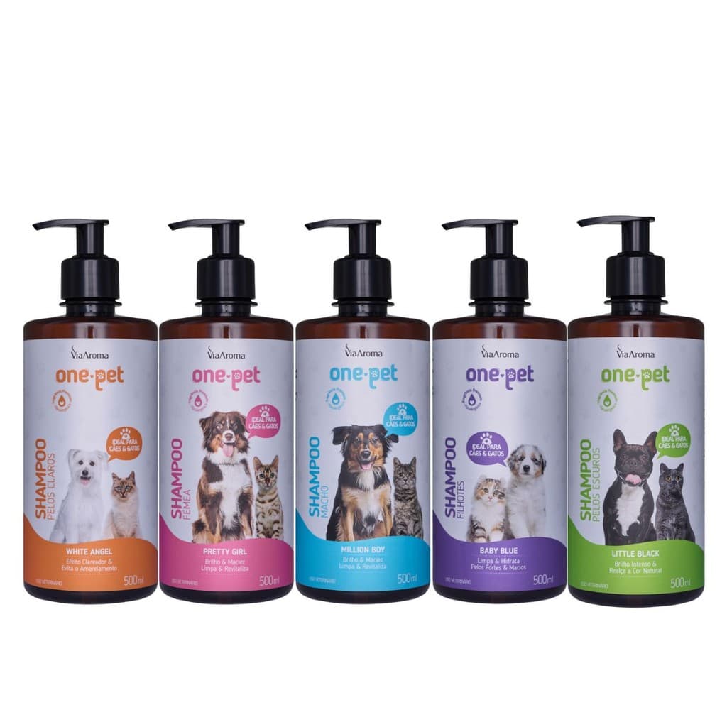 Shampoo para Cães One Pet Via Aroma 500ml
