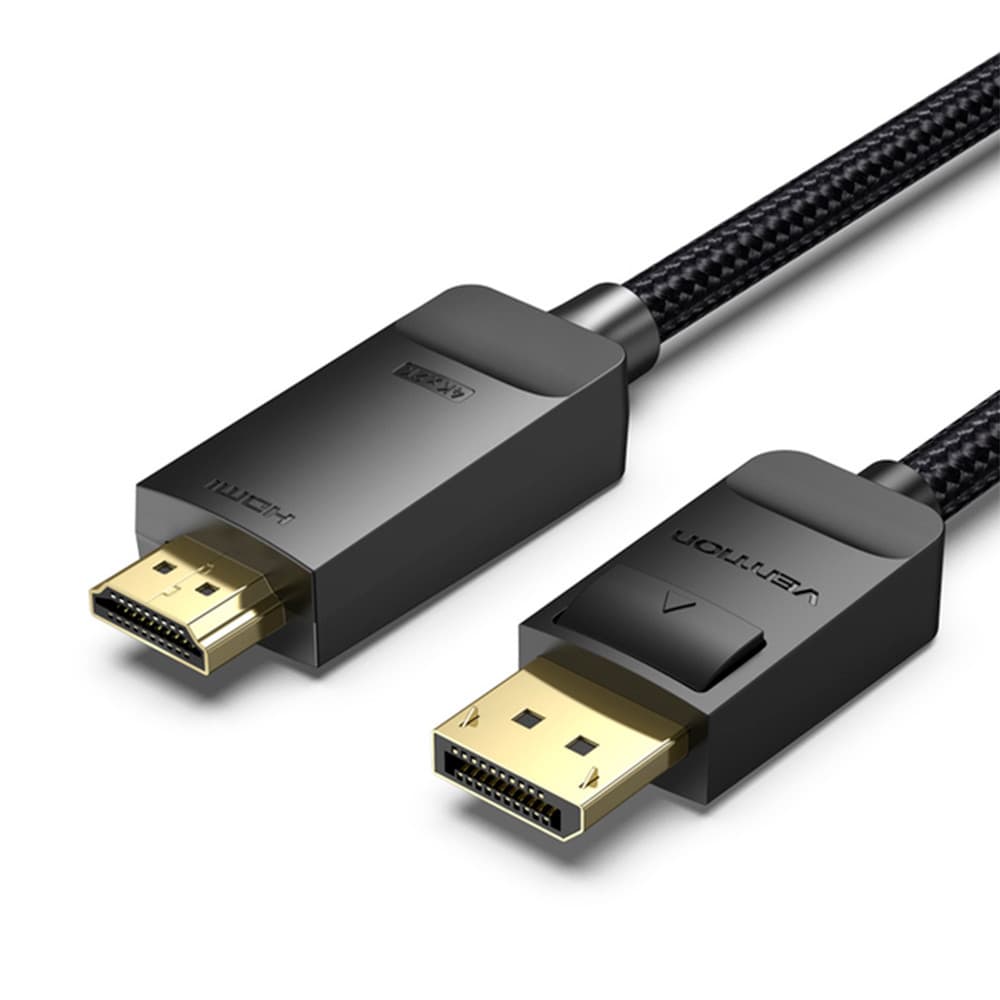 Cabo Displayport Para HDMI 4K 60Hz Monitor Gamer 2m Vention