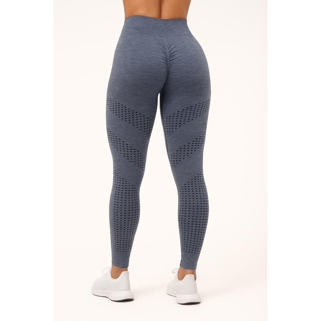 Legging Sem Costura Empina Bumbum Feminina Academia Cintura Alta Compressão Fitness F359