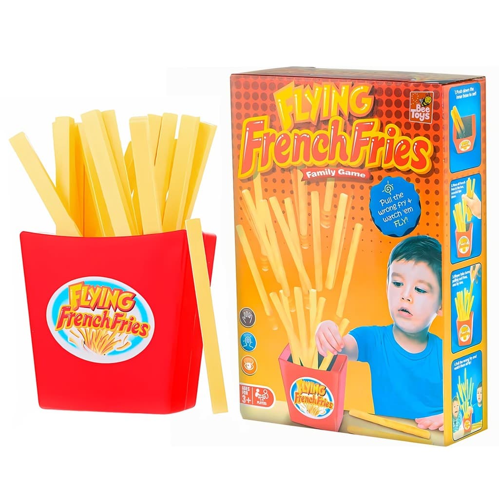 Brinquedo Flying French Fries Jogo Pula Batata Frita Para Crianças Família - For Kids