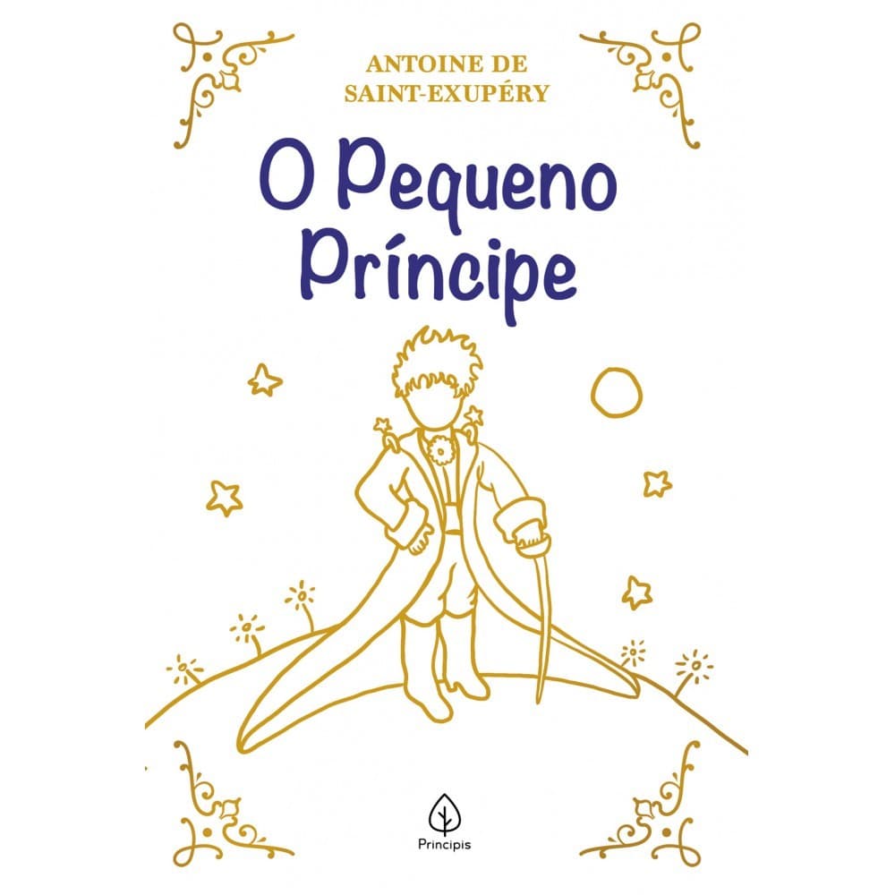 Livro Almofadado médio O Pequeno Príncipe - Edição Especial com Ca