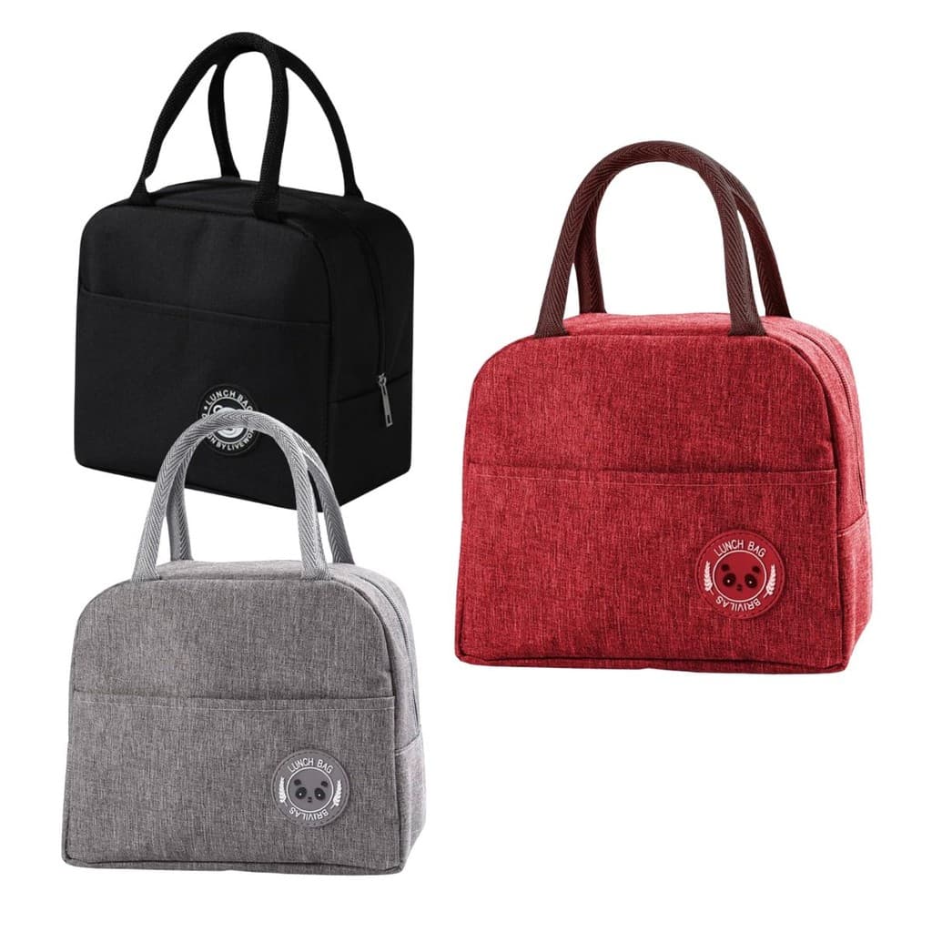 Kit 3 Bolsas Diferentes Feminina Pequena Térmica Viagens Fitness Listras De Alta Qualidade