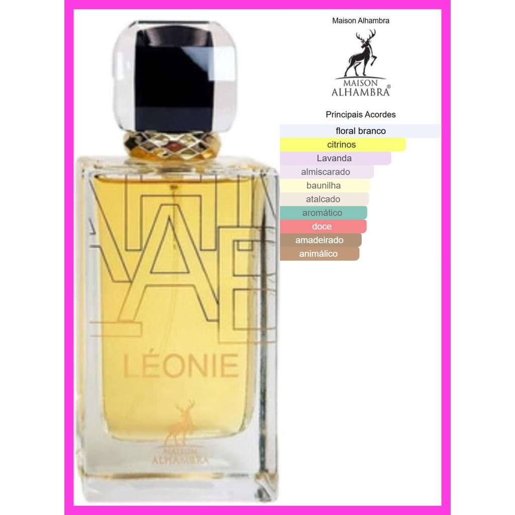 Perfume Árabe Feminino Léonie 100ml EDP Maison Alhambra Original | Importado