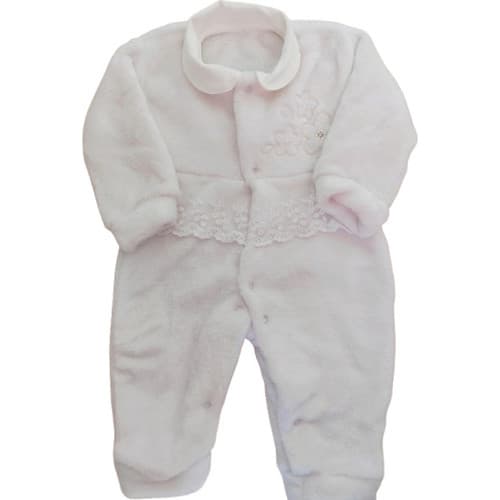 Macacão De Bebê Menina Para Inverno De Pelúcia Roupa De Bebe