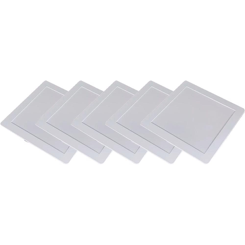 Kit 5 Luminárias Plafon LED Quadrado de Embutir 18W - 6500K (520,0010) - Noll LED