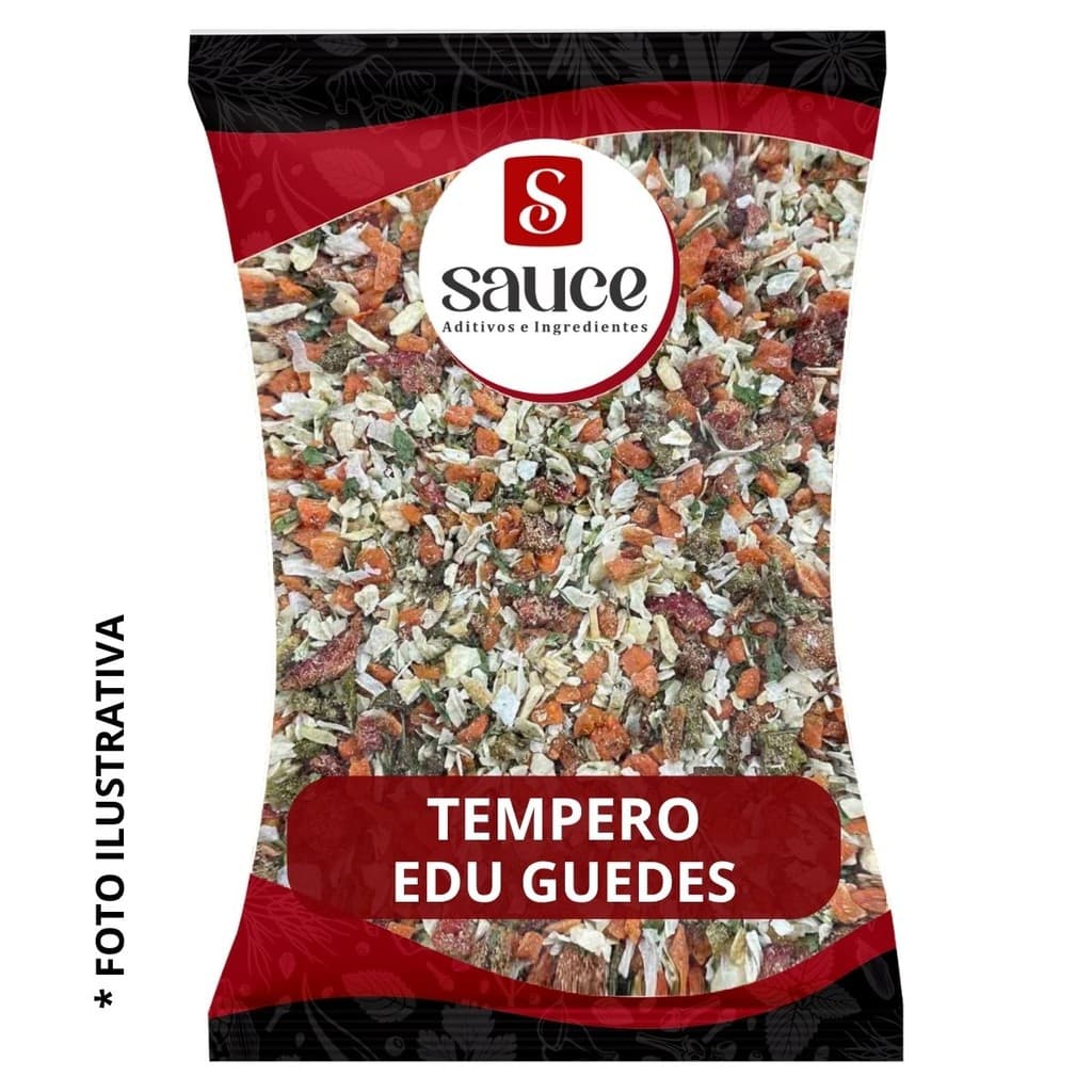 Tempero Edu Guedes Premium Completo Mix de Especiarias para Carnes Frango Peixes Arroz Feijão Legumes Churrasco