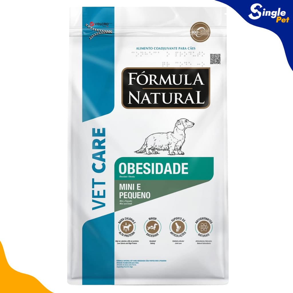 Ração Fórmula Natural Vet Care Cães Pequenos Obesidade Cachorro Obeso - 2kg