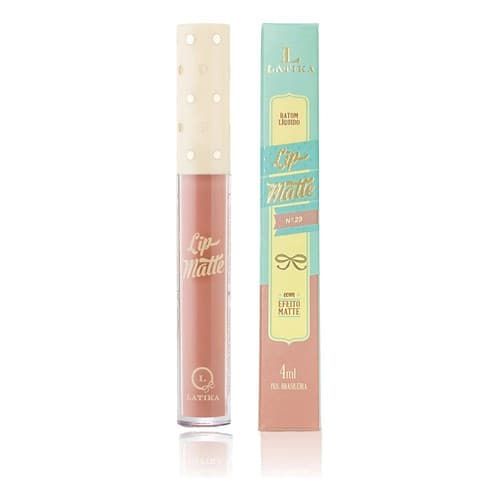 Batom Líquido Matte Lip Matte Latika 29