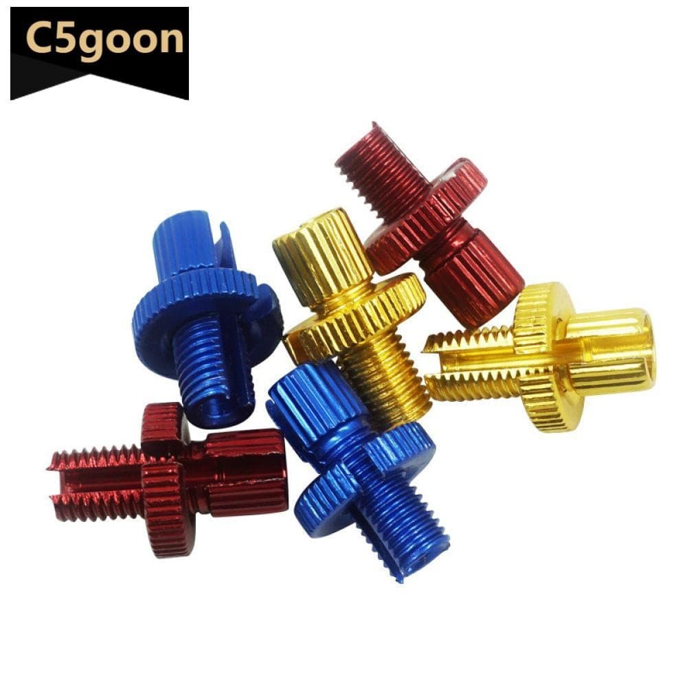 C5GOON 2 Peças Parafusos Ajustadores De Cabo De Acelerador De Embreagem Universal Para Motocicleta De Alumínio M10 C4L2