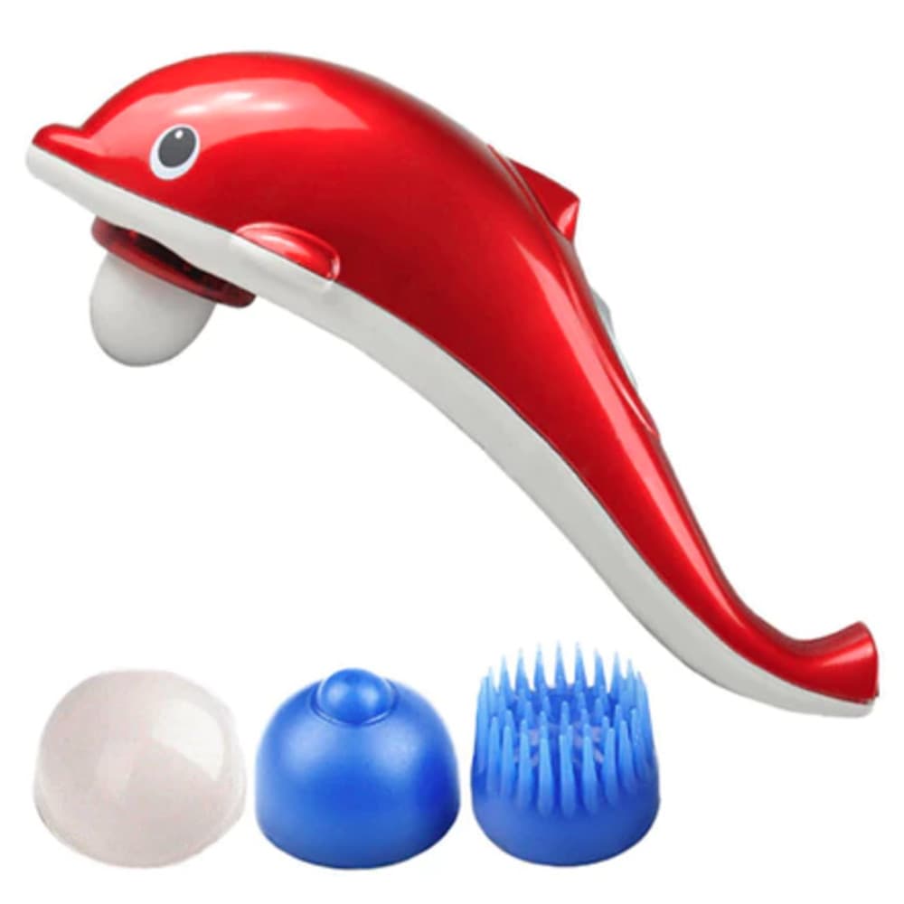 Massageador Corporal Golfinho Eletrico Alivio Dores Muscular - 110v