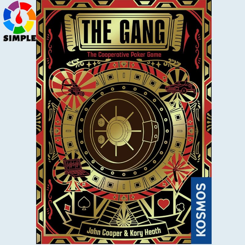 Thames & Kosmos The Gang | Co-operative Poker | Family Game | Game Night | Strategy Game | Ages 10+