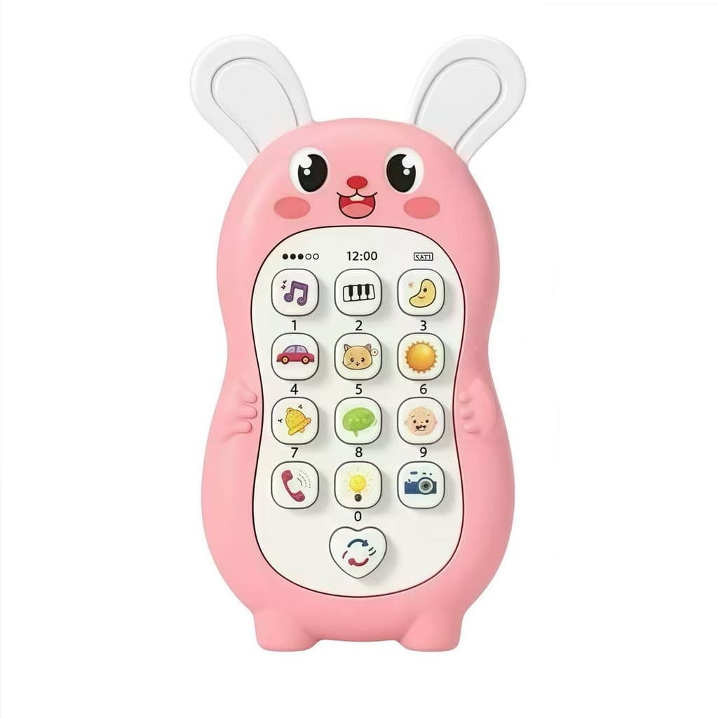 Telefone De Brinquedos Para Bebês Música Dormir Com Simulação Crianças Educativo Infantil Mordedor