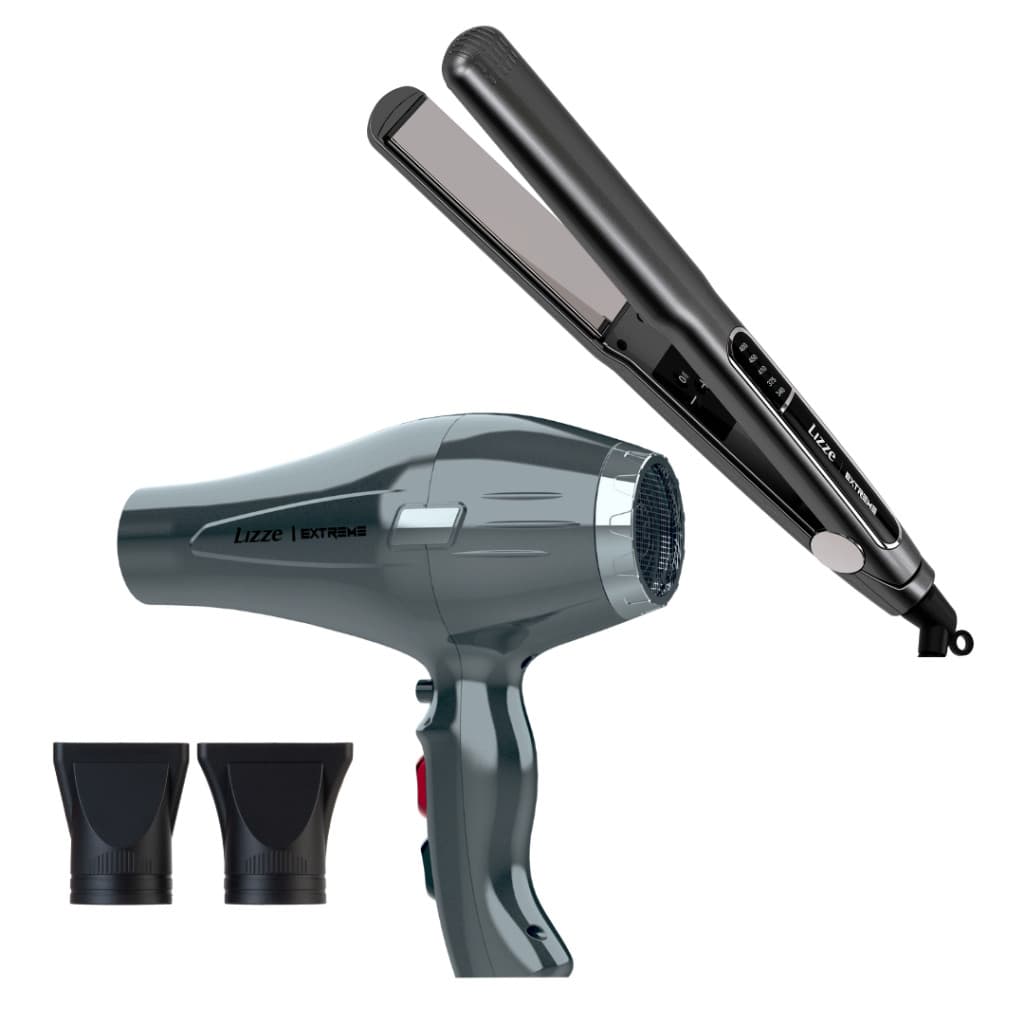 KIT Lizze Chapinha De Cabelo Profissional 480 Extreme + Secador De Cabelo Profissional Lizze Extreme Original.