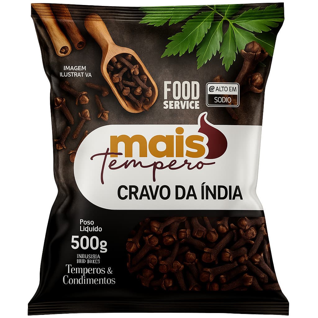 Cravo da Índia 500g - Mais Tempero