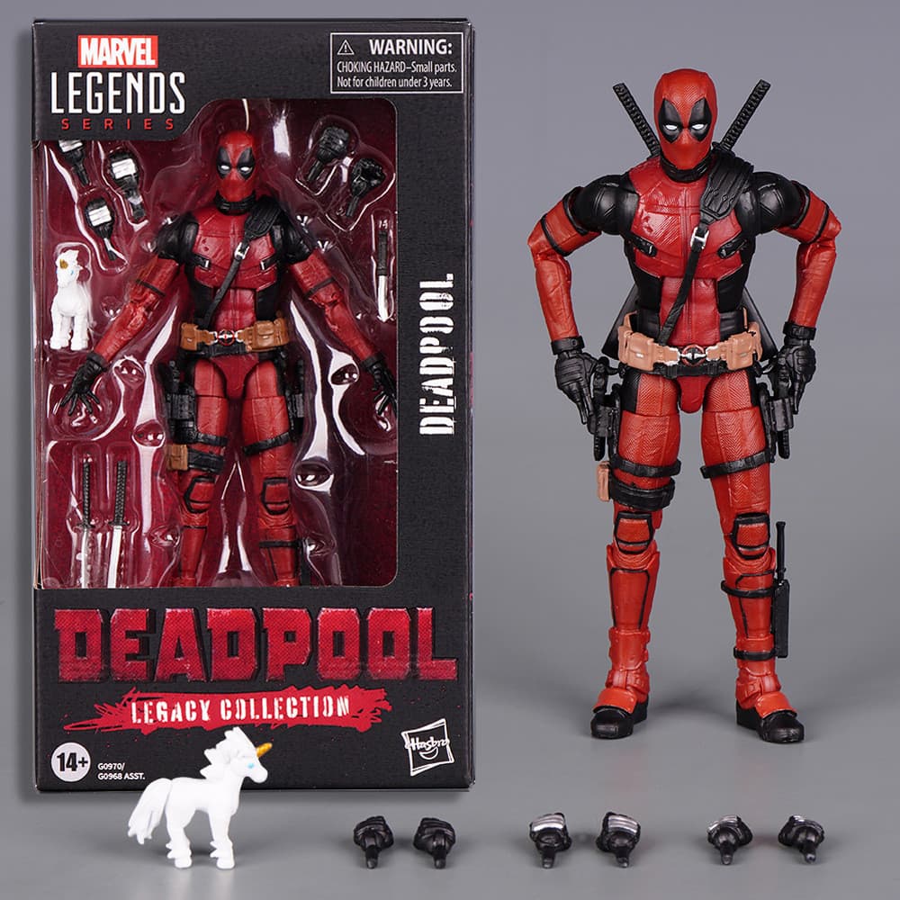 Boneco SHF Deadpool 15 cm Articulado Com Acessorios De Alta Qualidade Recomendo