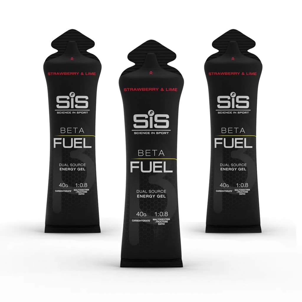 GEL ISOTÔNICO SIS BETA FUEL MORANGO E LIMA (60ml) 3 UNIDADES