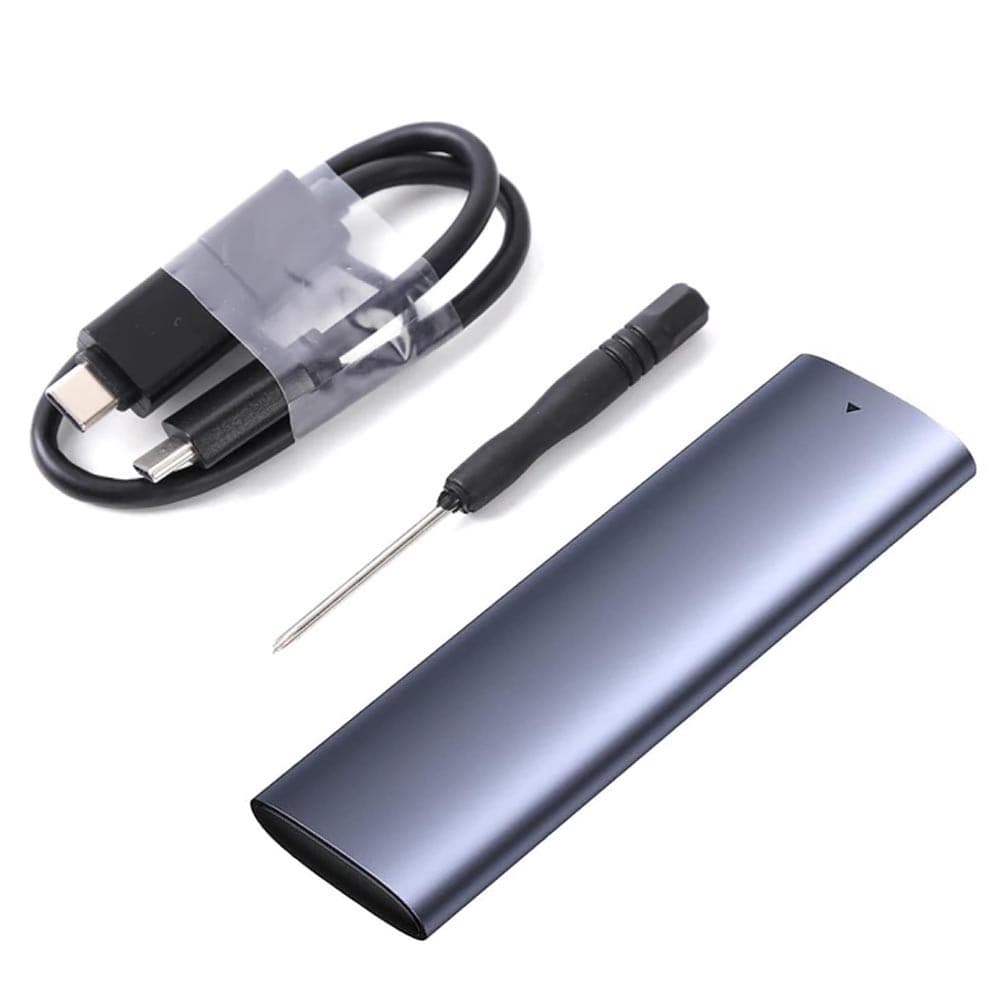 CASE PARA SSD M.2 EXTERNO TIPO C/USB 3.0 NGFF / NVME