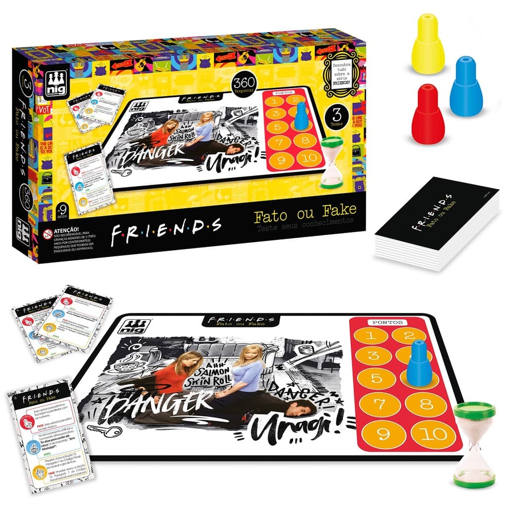 Jogo Fato Ou Fake Friends Jogo Nig Com 360 Perguntas Para Fãs De Friends E Família