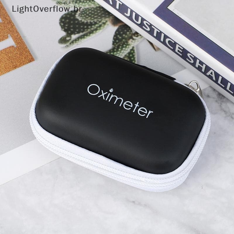 [LightOverflow] Bolsa Para Monitor De Oxímetro De Pulso De Dedo Medidor De Oxigênio Digital Com Zíper [BR]