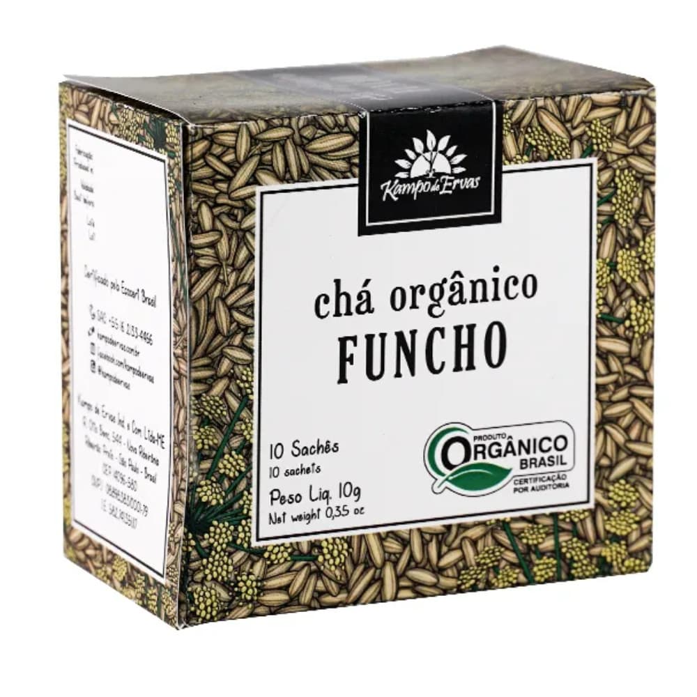 Chá Orgânico Funcho - Kampo de Ervas