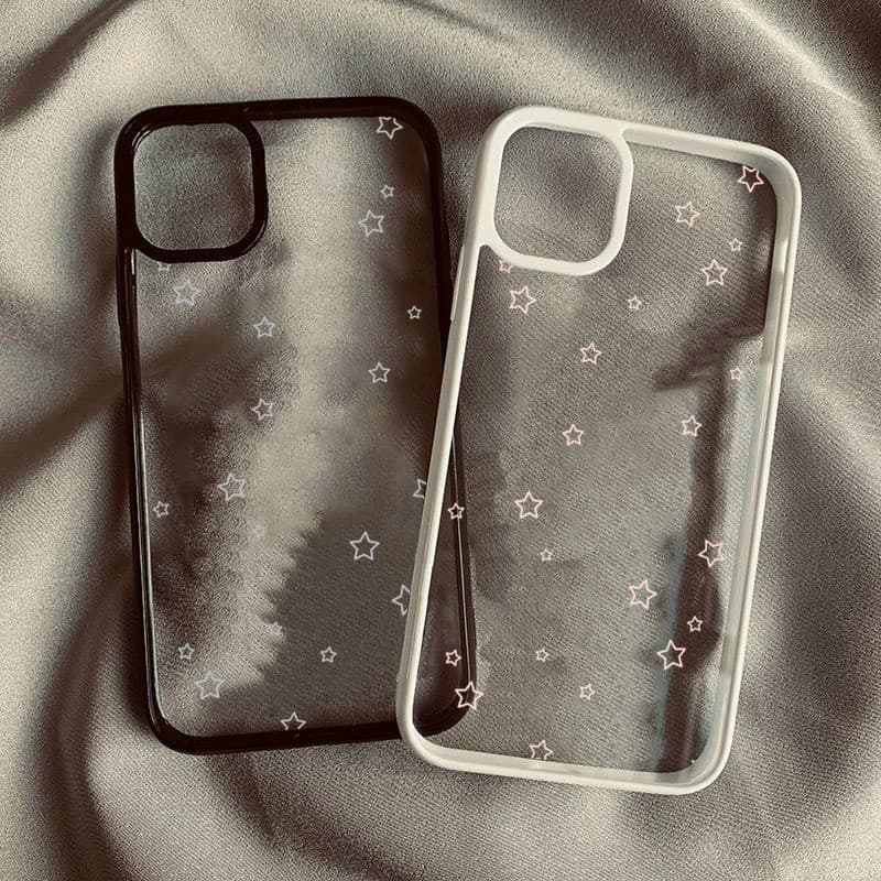 Capa De Telefone Transparente Para Samsung A15 A05S A55 A06 A26 A36 A56 A35 A54 A16 A12 A52 5G A37 A57 Colorido Pequenas