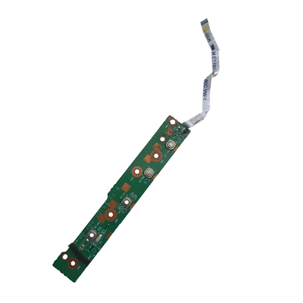 placa botões notebook itautec infoway w7535