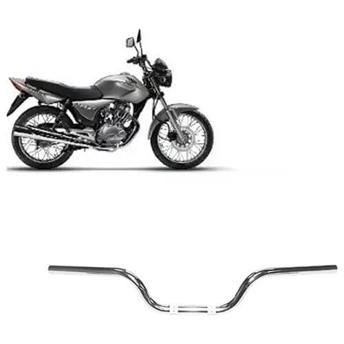 Guidão Guidon Moto Acessórios De Motos e Bicicleta Titan 125 150 160 Cromado Preto