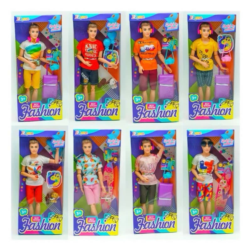 Boneco namorado Da Barbi. Ken Vários Modelos Articulado.