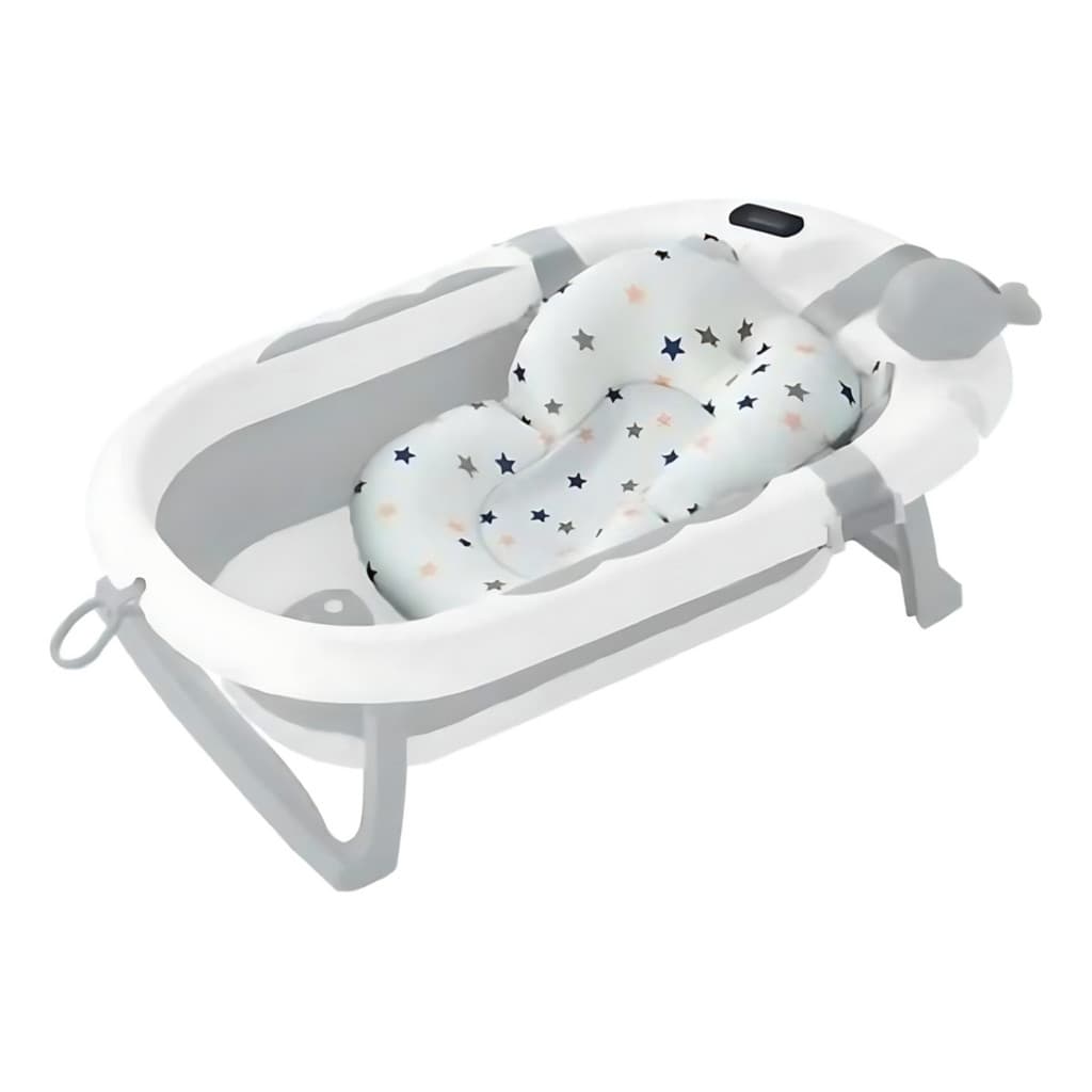 Banheira Para Bebê Compacta Portátil Com Cama Ergonômica
