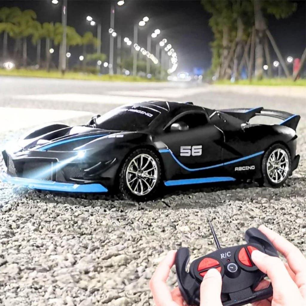 Carrinho Controle Remoto Brinquedo Menino Bugatti Lamborghini