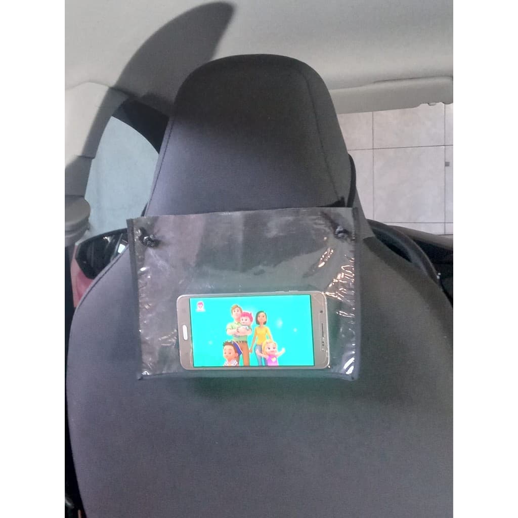 PORTA CELULAR INFANTIL VEICULAR P/ BANCO TRASEIRO DO CARRO P/ PASSEIO E VIAGENS