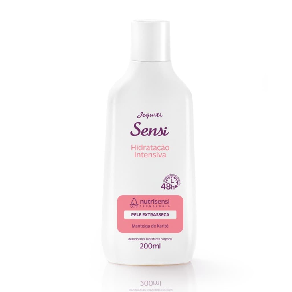 Hidratante Sensi Hidratação Intensiva Pele Extrasseca 200ml - Jequiti