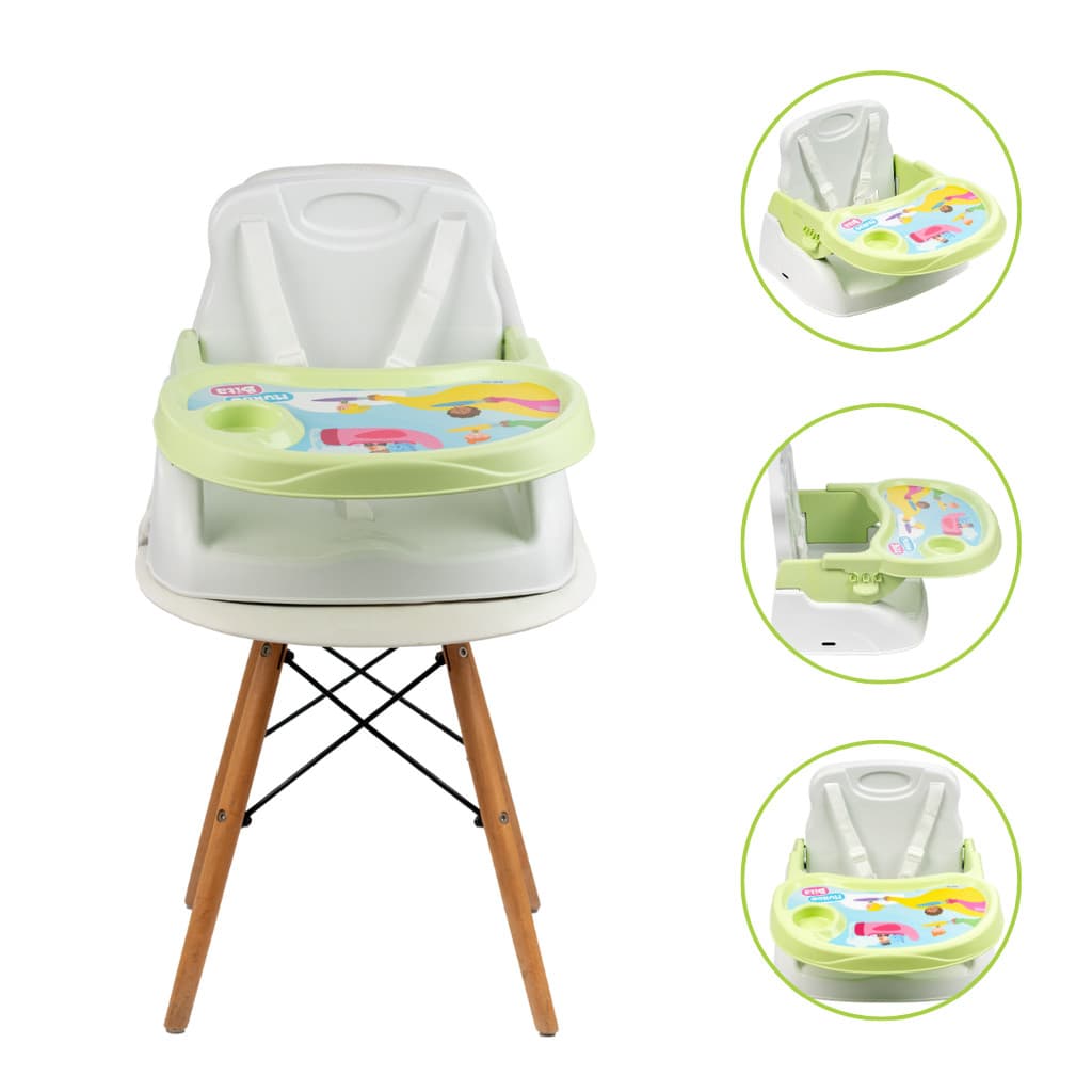 Cadeira Cadeirinha Alimentação Mundo Bita Bebê Mesa Portátil Papinha Refeição Styll Baby