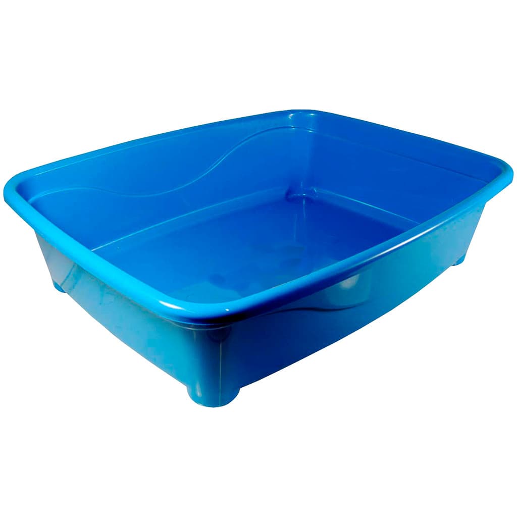 Banheira Classic Gato Plástica Sanitária Caixa De Areia Bandeja Higiênica Furacão Pet