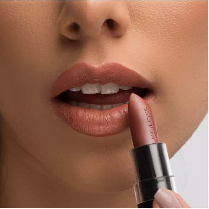 KOLOSS Batom LIPSTICK 119 ROSA PESSEGO - CINTILANTE - Hidratante Alta Pigmntação  SUCESSO DE VENDAS