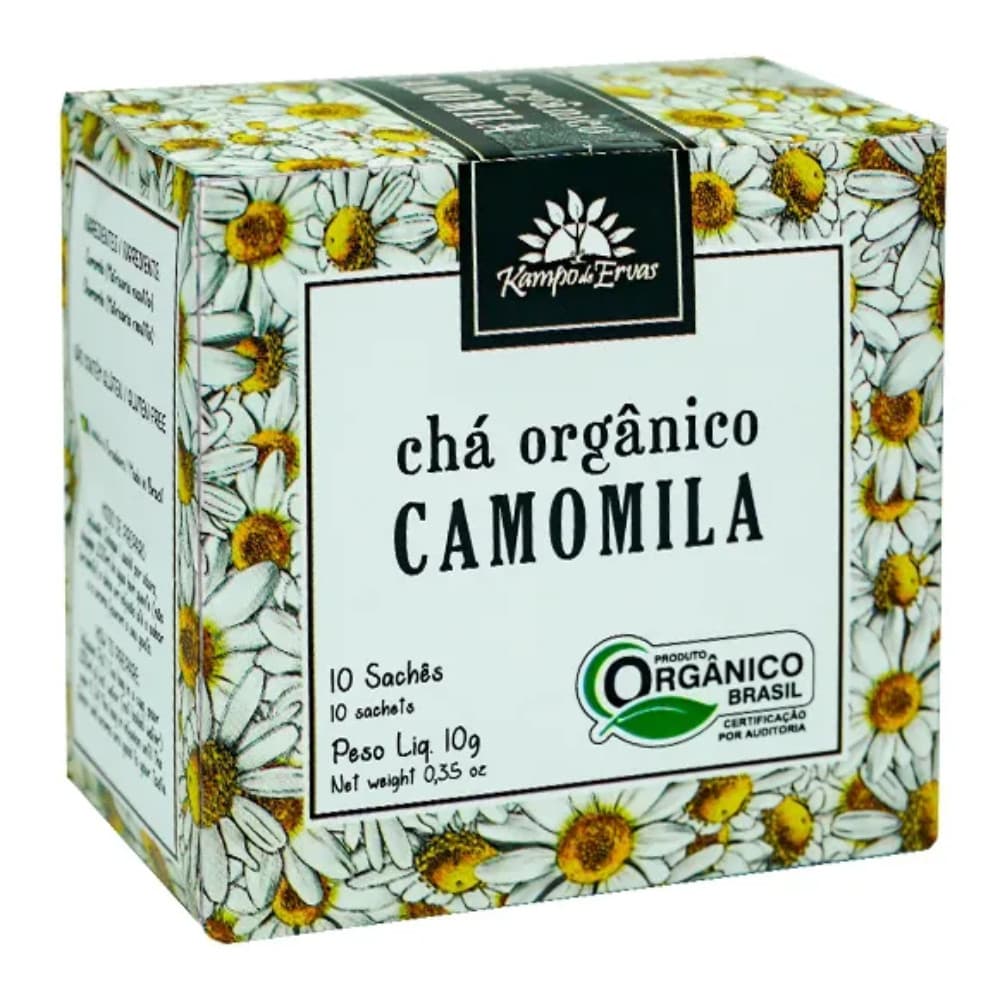Chá Orgânico Camomila - Kampo de Ervas