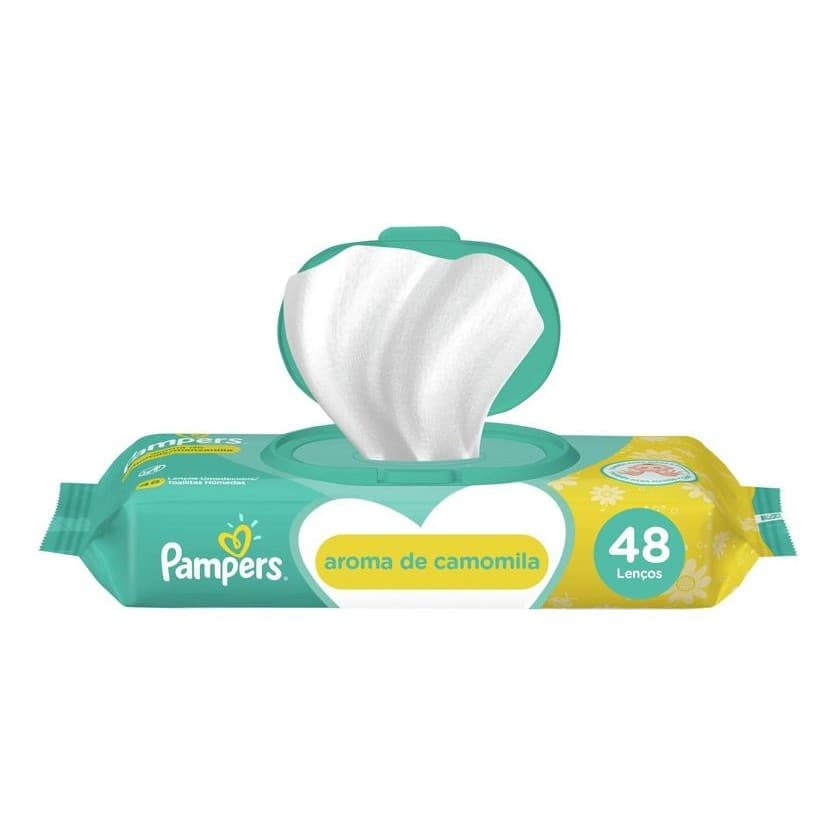 Lenco Umedecido aroma Camomila Suave Pampers 48un
