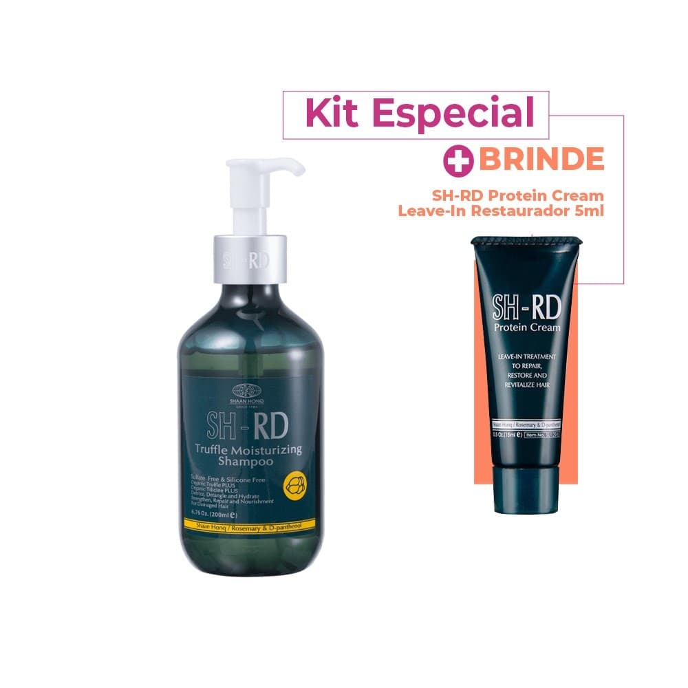 Kit N.P.P.E. SH-RD Shampoo Hidratante Reparador Truffle Moisturizing 200ml