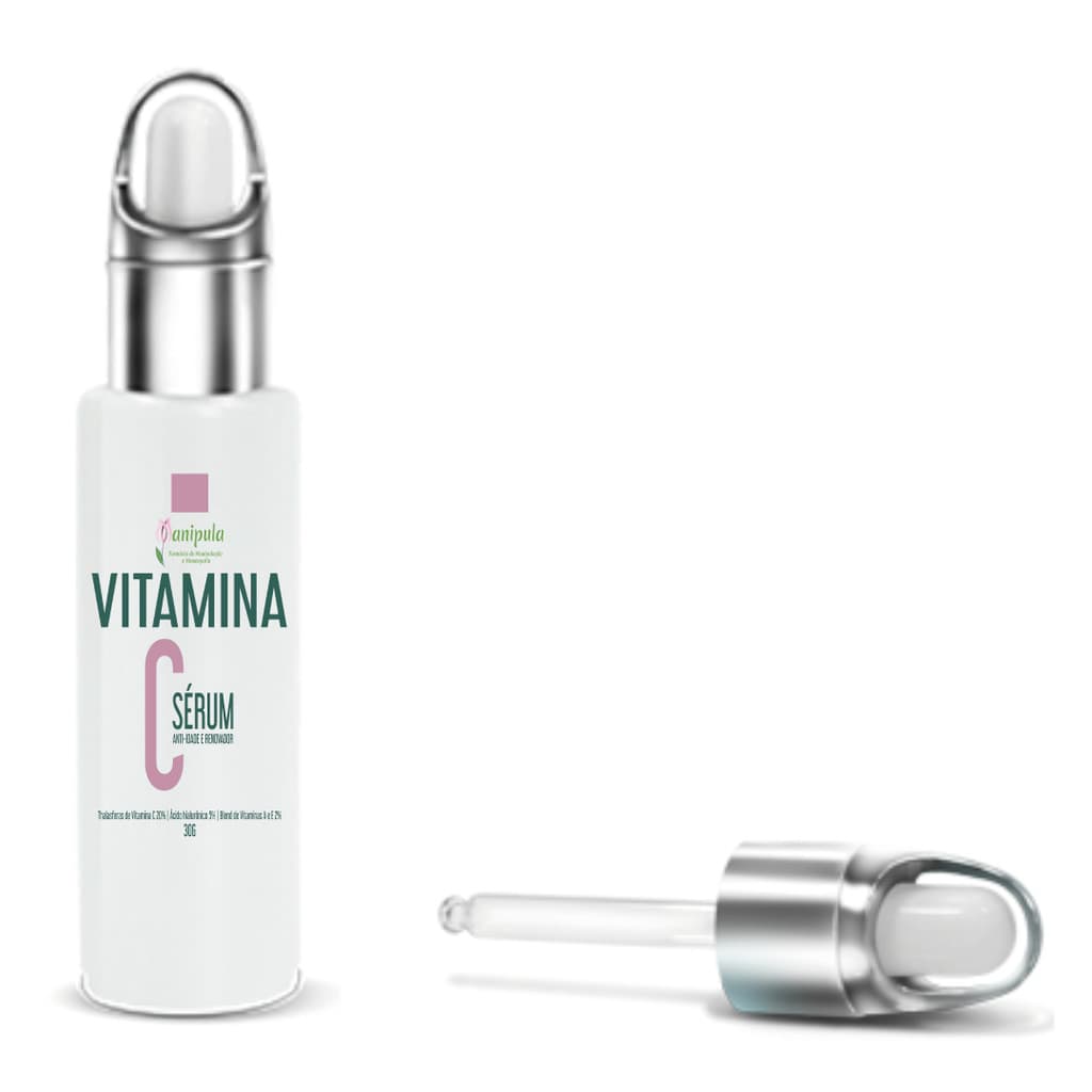 Sérum de Vitamina C 10%| Luminosidade. Firmeza e Antioxidante Poderoso - 30 ml