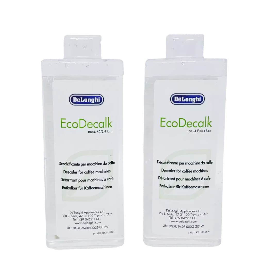 Descalcificante Original DeLonghi Caixa 2un 100ml Para Cafeteiras e Máquinas de Café Expresso Delonghi Saeco... ID33041
