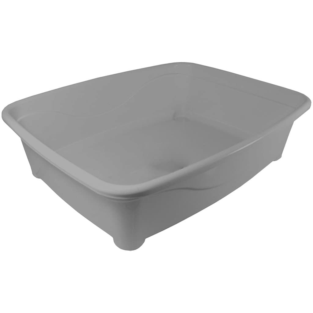 Banheira Sanitária Classic Higiênica Para Gatos Gatinho Caixa De Areia Aberta Plástico Furacão Pet