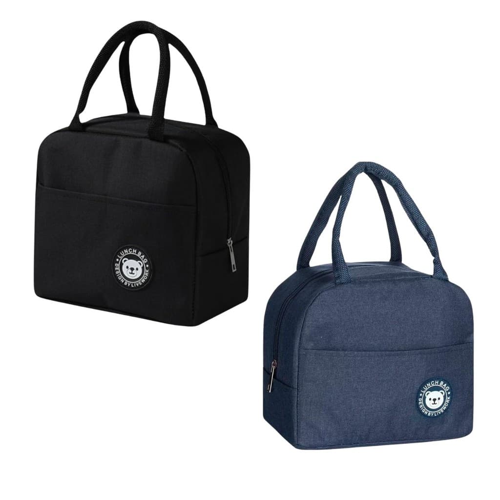 Kit 2 Bolsa Diferentes Feminina Pequena Térmica Viagens Fitness Listras De Alta Qualidade