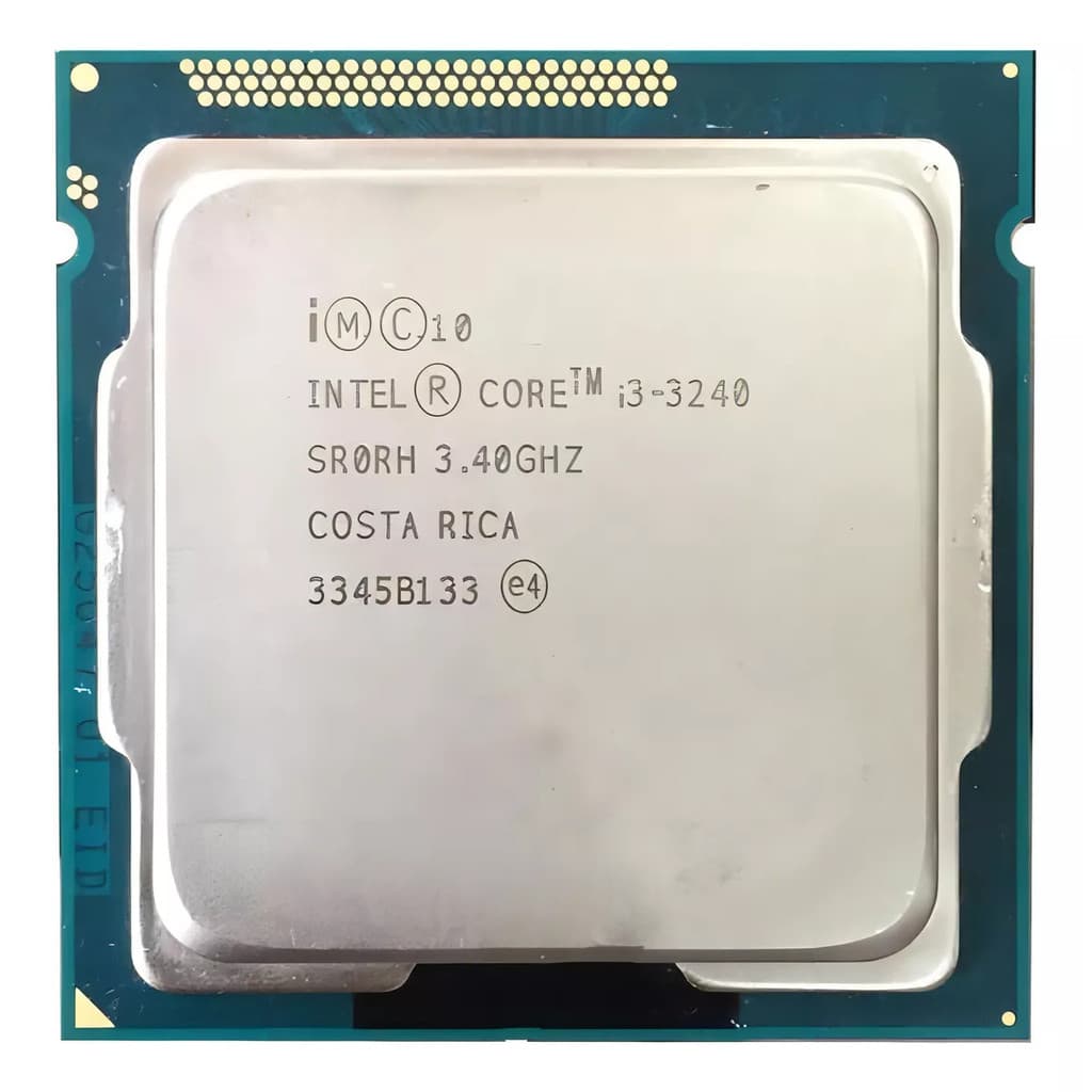 Processador gamer Intel Core i3-3240 CM8063701137900 de 2 núcleos e 3.4GHz de frequência com gráfica integrada