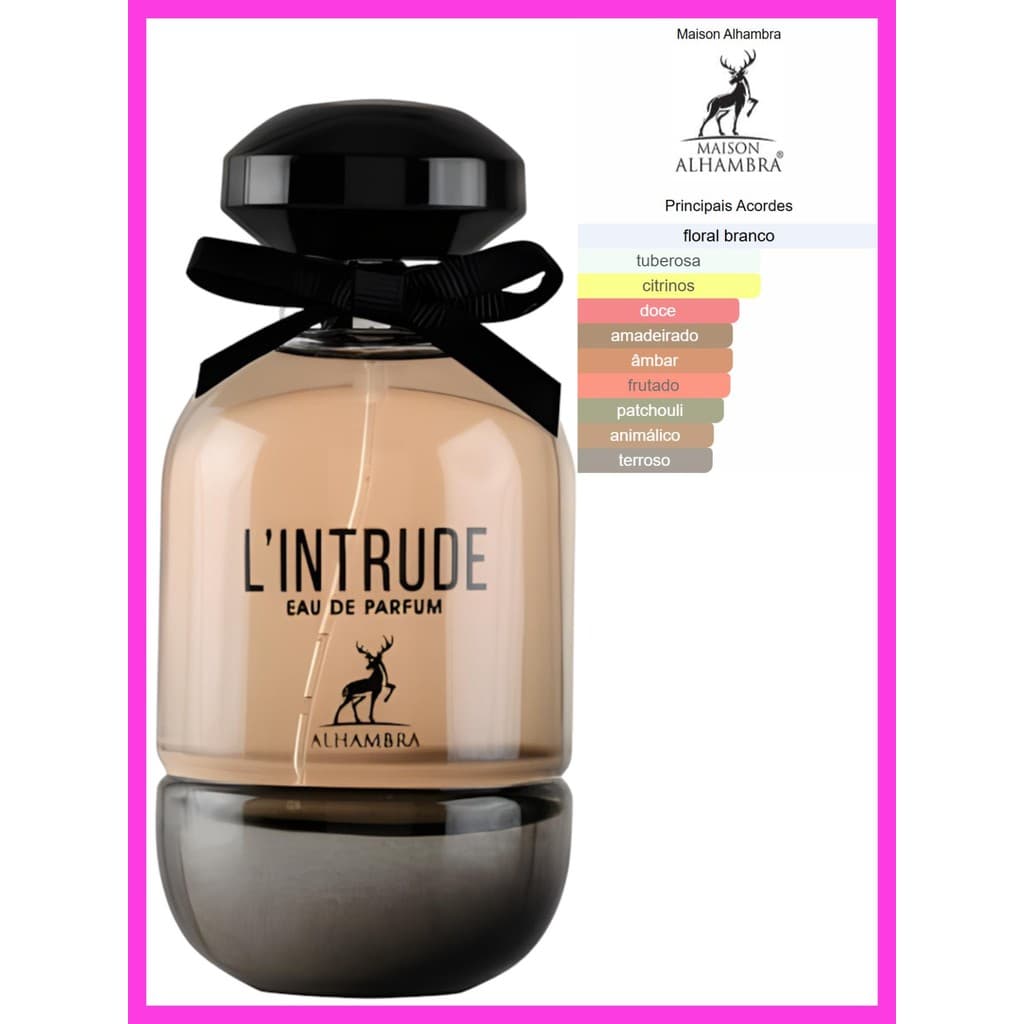 Perfume Árabe Feminino L Intrude 100ml EDP Maison Alhambra Original | Importado