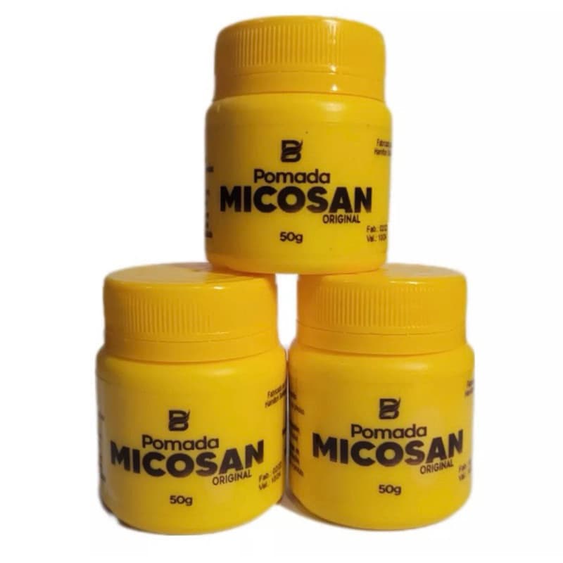 Pomada  micosan kit 3 pomadas