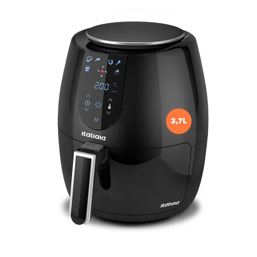 AIR FRYER ITATIAIA DIGITAL MID 3,7L 127V PRETA