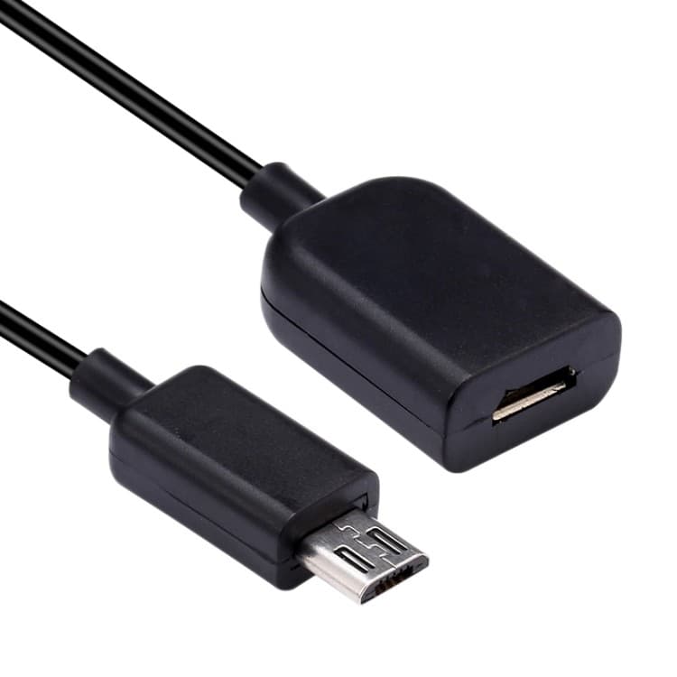 Cabo De Extensão Micro USB Macho Para Fêmea De 1 M , Samsung/Huawei/Xiaomi/Meizu/LG/HTC E Outros Smartphones (Preto)