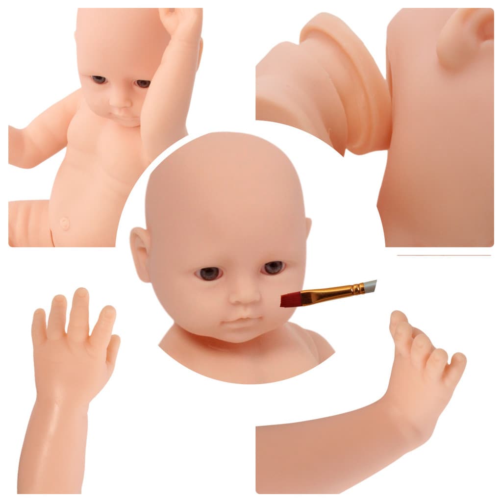 3 Kit Para Arte Reborn Boneco Arthur Corpinho Articulado