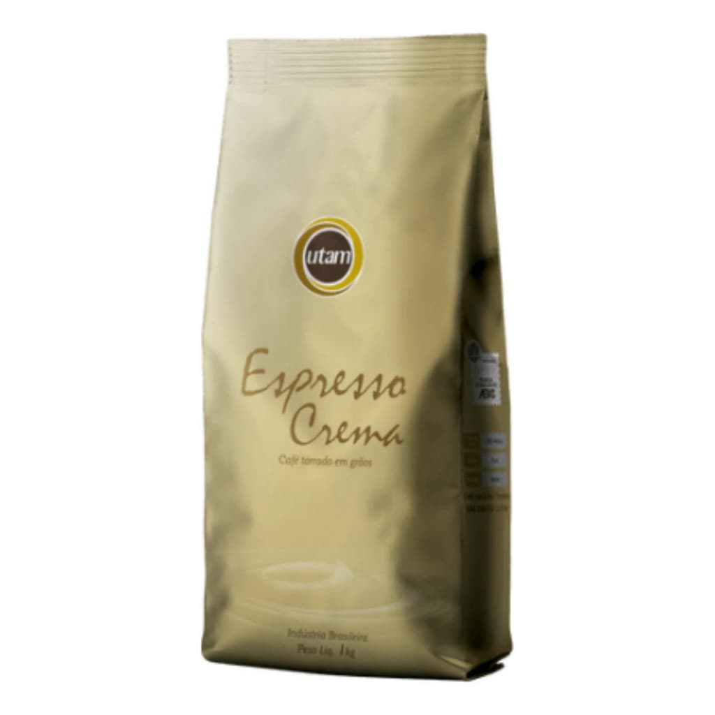 Café Utam Em Grãos Espresso Crema 100% Árabica | Embalagem 1Kg
